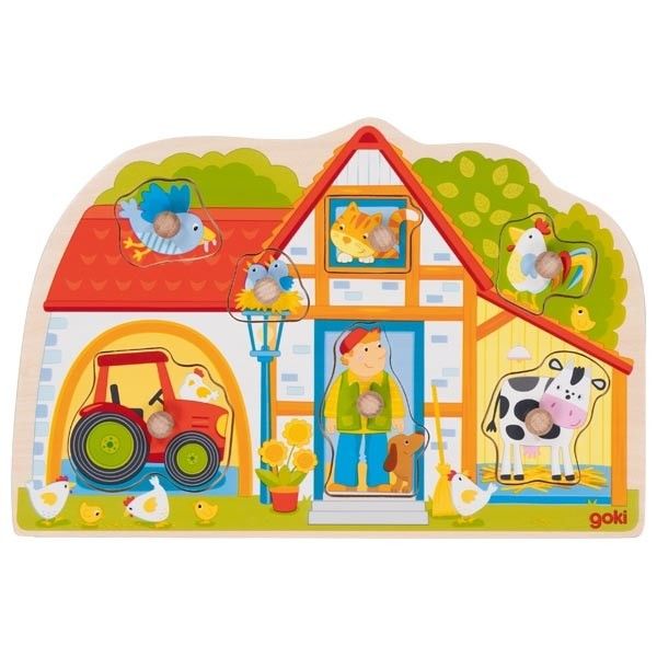 Produktbild: Steckpuzzle Unser Bauernhaus