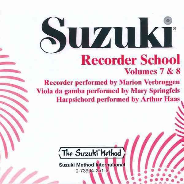 Produktbild: SUZUKI RECORDER SCHOO-V07-08 D