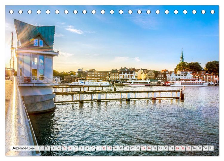Produktbild: Faszination Schlei (Tischkalender 2026 DIN A5 quer), CALVENDO Monatskalender