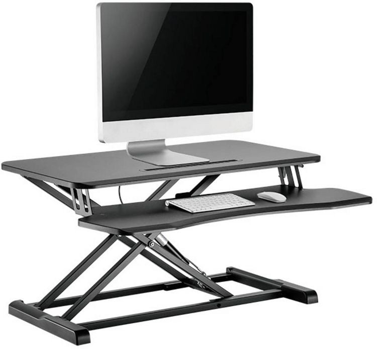 Produktbild: LogiLink EO0033 Sitz-Steh-Schreibtischaufsatz H&ouml;hen-Bereich: 100 bis 505mm Schwarz
