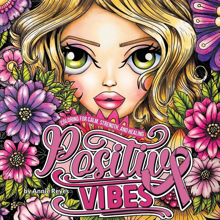 Produktbild: Positive Vibes. Coloring for Calm, Strength, and Healing