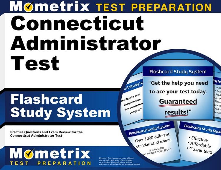 Produktbild: Connecticut Administrator Test Flashcard Study System
