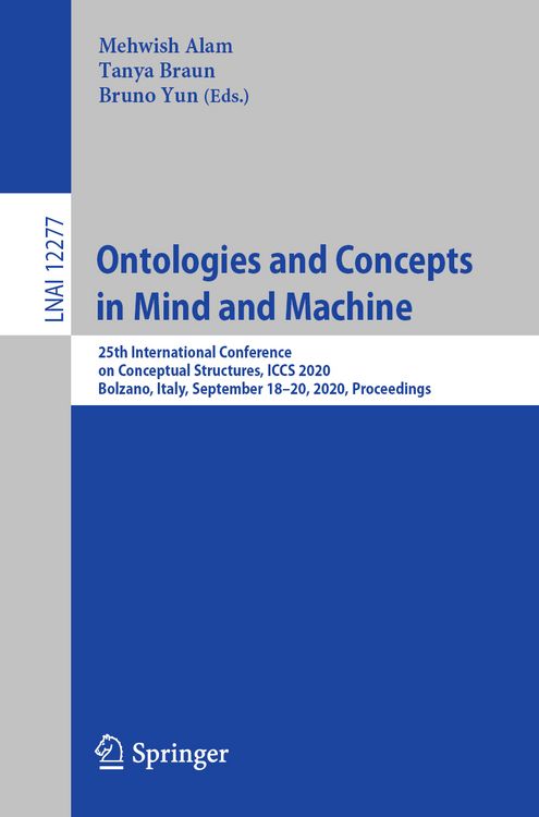 Produktbild: Ontologies and Concepts in Mind and Machine