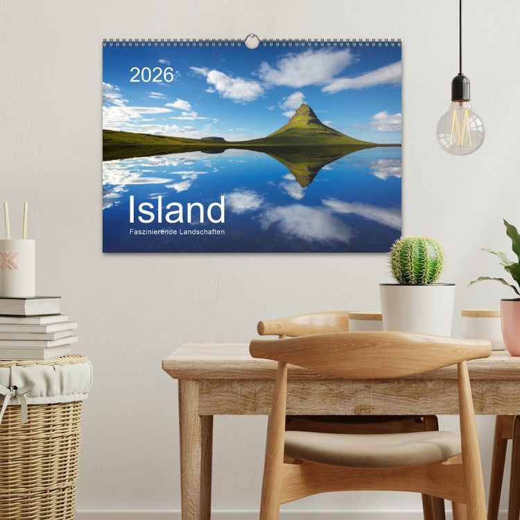 Produktbild: ISLAND 2026 - Faszinierende Landschaften (Wandkalender 2026 DIN A3 quer), CALVENDO Monatskalender