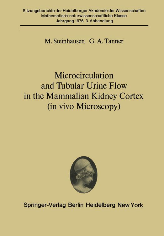 Produktbild: Microcirculation and Tubular Urine Flow in the Mammalian Kidney Cortex (in vivo Microscopy)