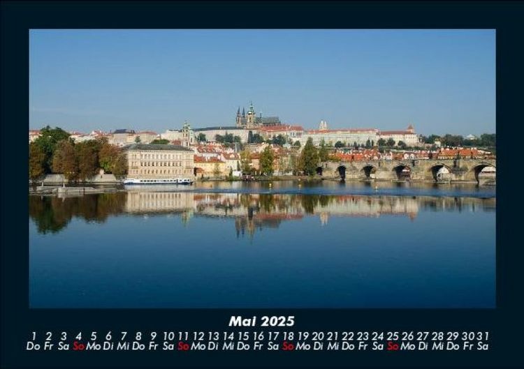 Produktbild: Prag 2025 Fotokalender DIN A5