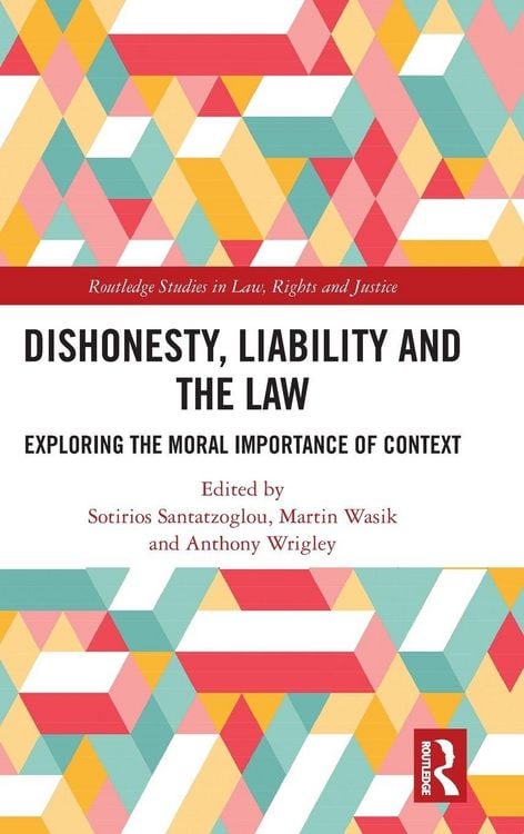 Produktbild: Dishonesty, Liability and the Law