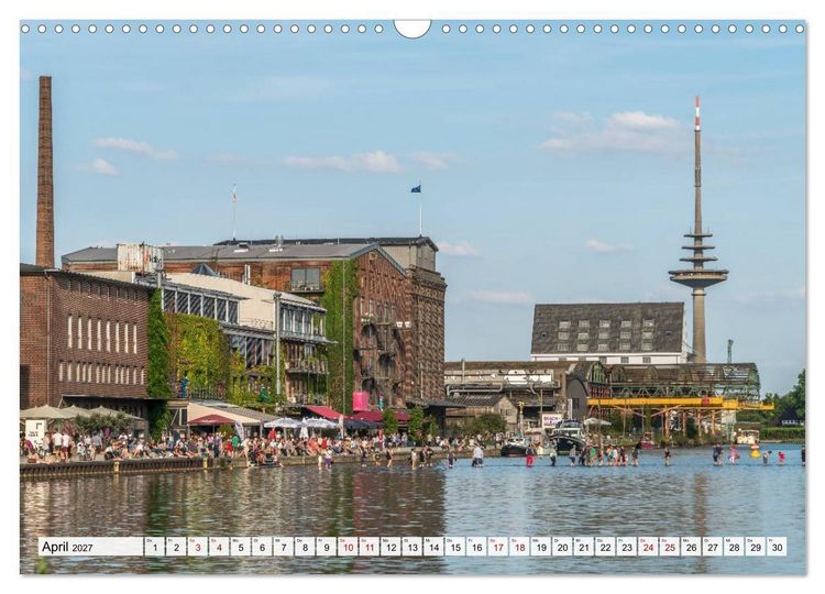 Produktbild: Lebenswertes M&uuml;nster (Wandkalender 2027 DIN A3 quer), CALVENDO Monatskalender