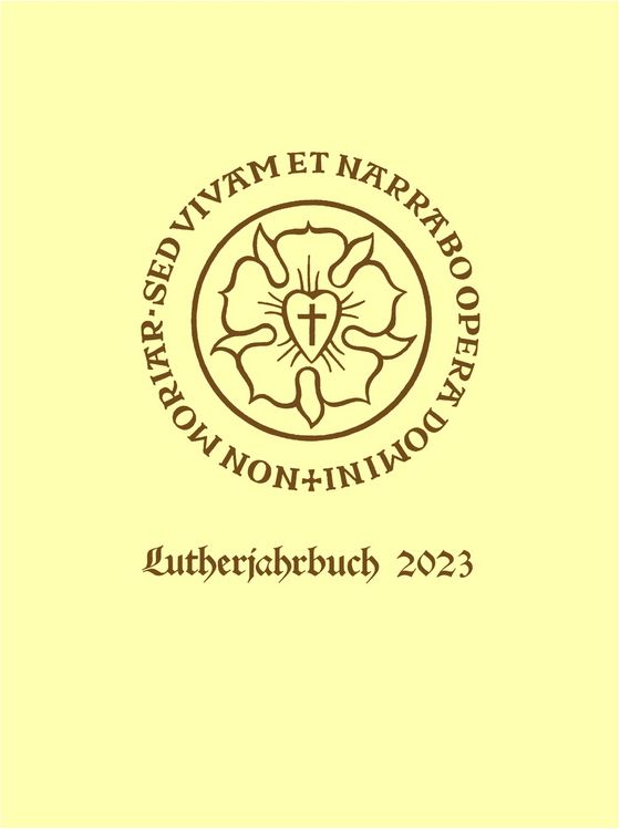 Produktbild: Lutherjahrbuch 90. Jahrgang 2023: Word and World - Wort und Welt: Luther Across Borders