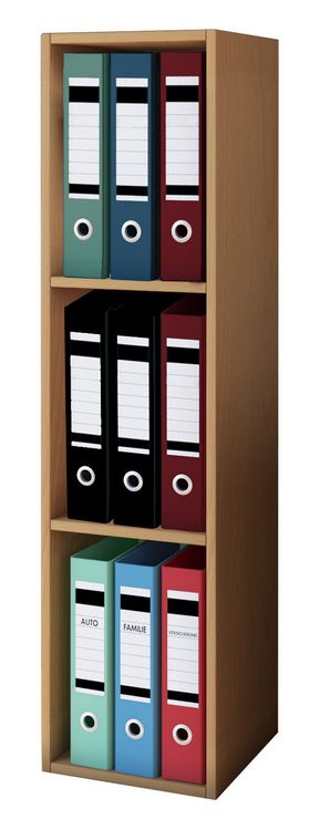 Produktbild: Holz B&uuml;ro Regal B&uuml;cher Ordner Aktenregal Offas 3f