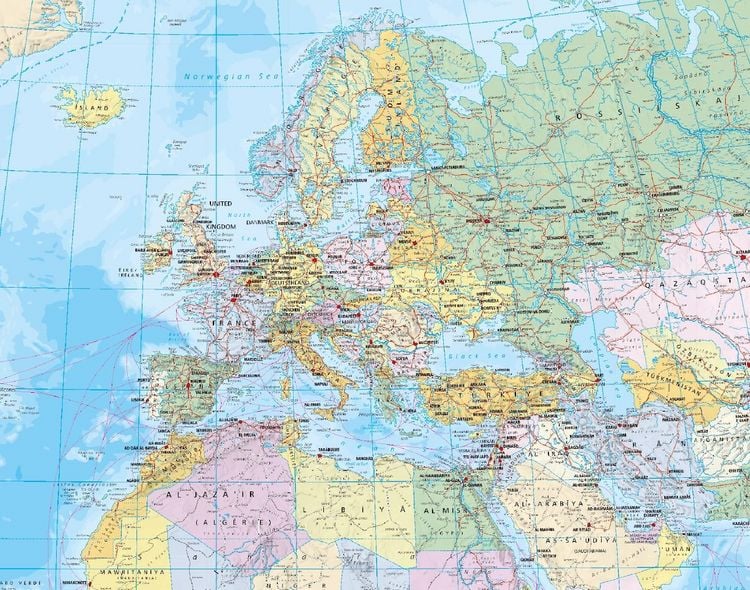 Produktbild: MARCO POLO Reisekarte Die Welt 1:30 Mio.