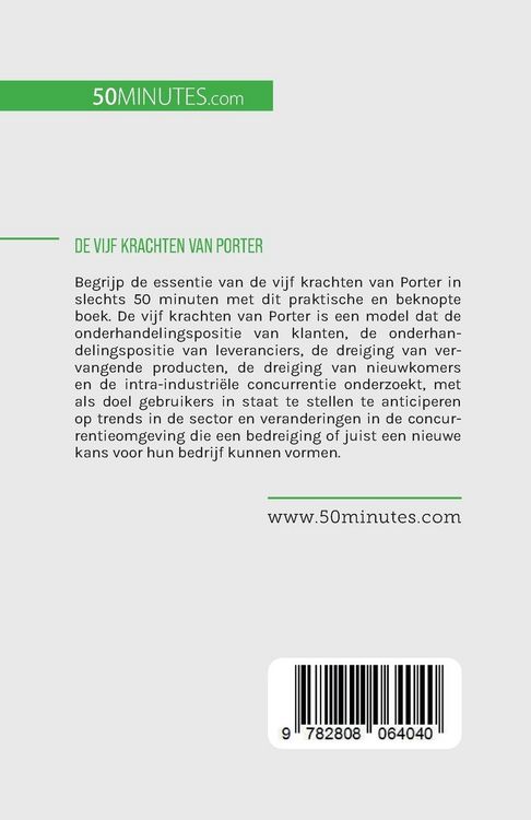Produktbild: De vijf krachten van Porter
