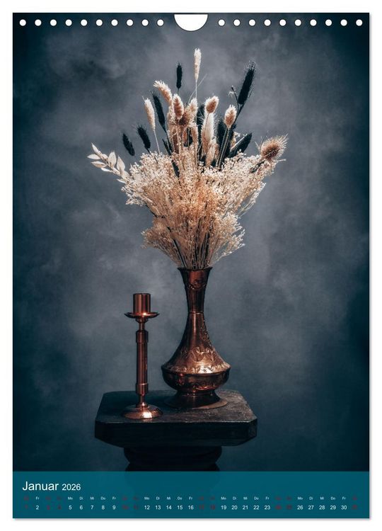 Produktbild: Trockenblumen Bouquet (Wandkalender 2026 DIN A4 hoch), CALVENDO Monatskalender