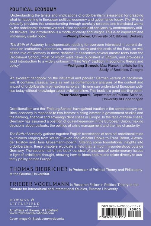 Produktbild: Birth of Austerity