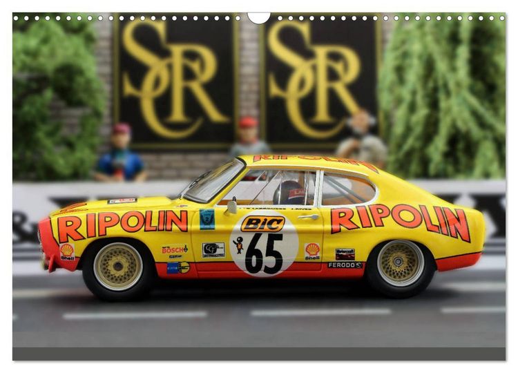 Produktbild: Motorsport in 1/32 (Wandkalender 2025 DIN A3 quer), CALVENDO Monatskalender