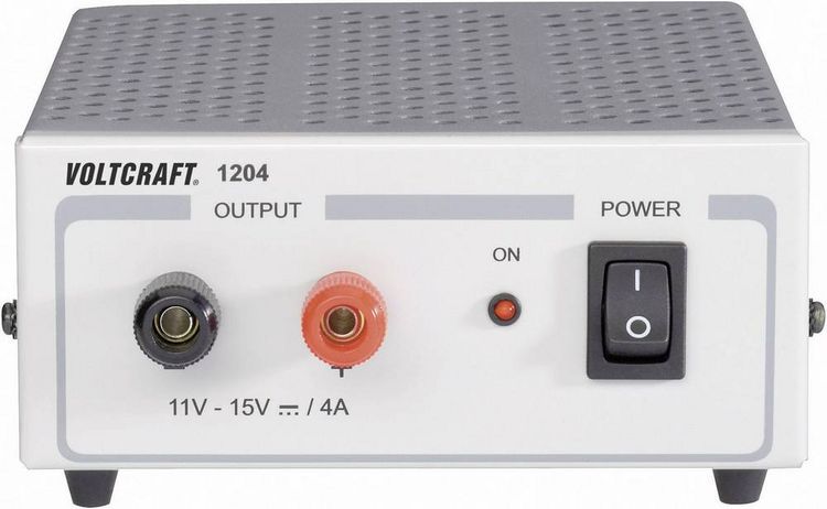 Produktbild: VOLTCRAFT FSP 1204 Labornetzger&auml;t, Festspannung 11 - 15 V/DC 4A 60W Anzahl Ausg&auml;nge 1 x