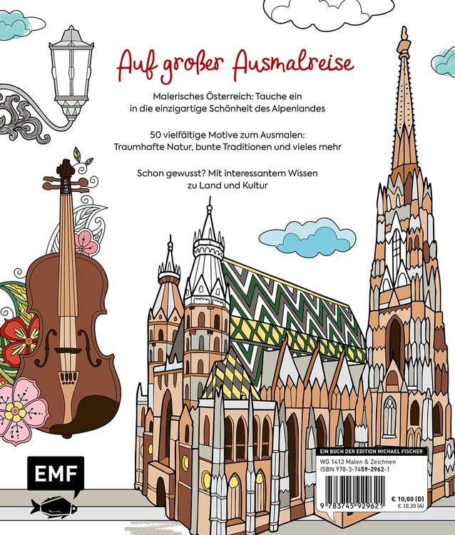Produktbild: Ausmalreise &Ouml;sterreich