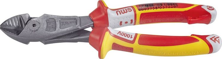 Produktbild: NWS 137-69-VDE-180 VDE Kraft-Seitenschneider mit Facette 180mm