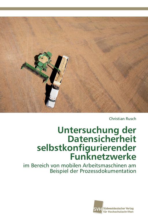 Produktbild: Untersuchung der Datensicherheit selbstkonfigurierender Funknetzwerke