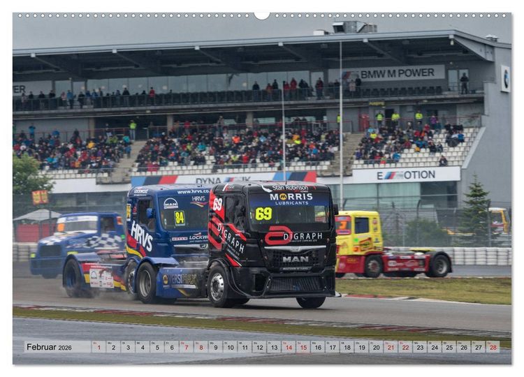 Produktbild: Best of TRUCK RACING (Wandkalender 2026 DIN A2 quer), CALVENDO Monatskalender