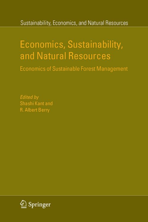 Produktbild: Economics, Sustainability, and Natural Resources