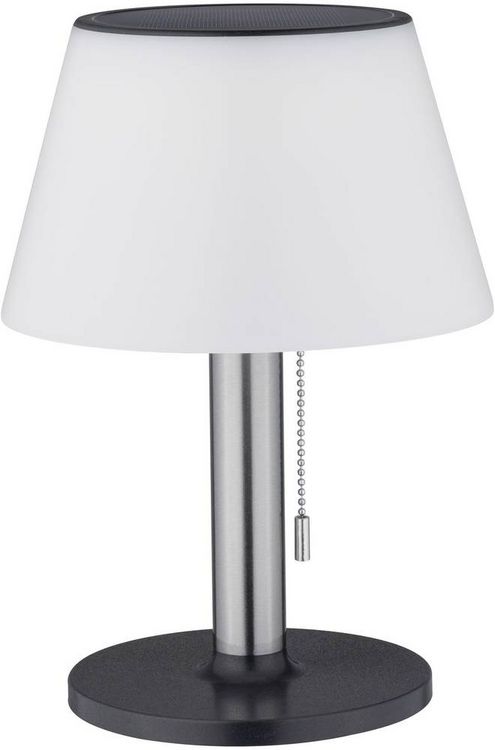 Produktbild: Paulmann 94309 Solar-Tischlampe 0.8W Warmwei&szlig; Edelstahl