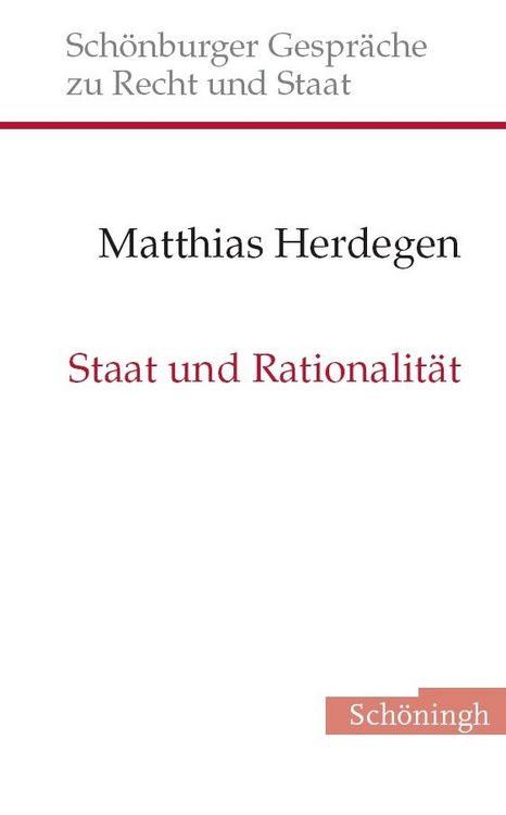 Produktbild: Staat und Rationalit&auml;t