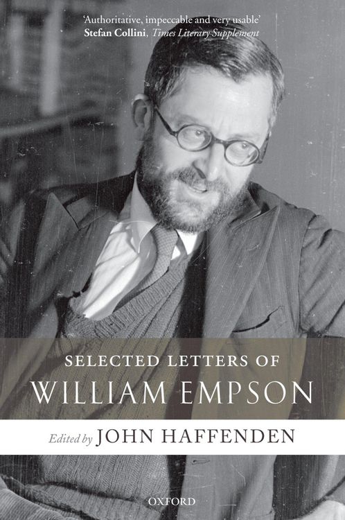 Produktbild: Selected Letters of William Empson