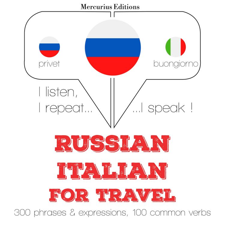 Produktbild: Travel words and phrases in Italian