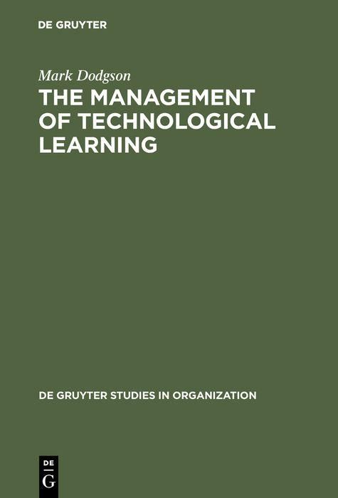 Produktbild: The Management of Technological Learning