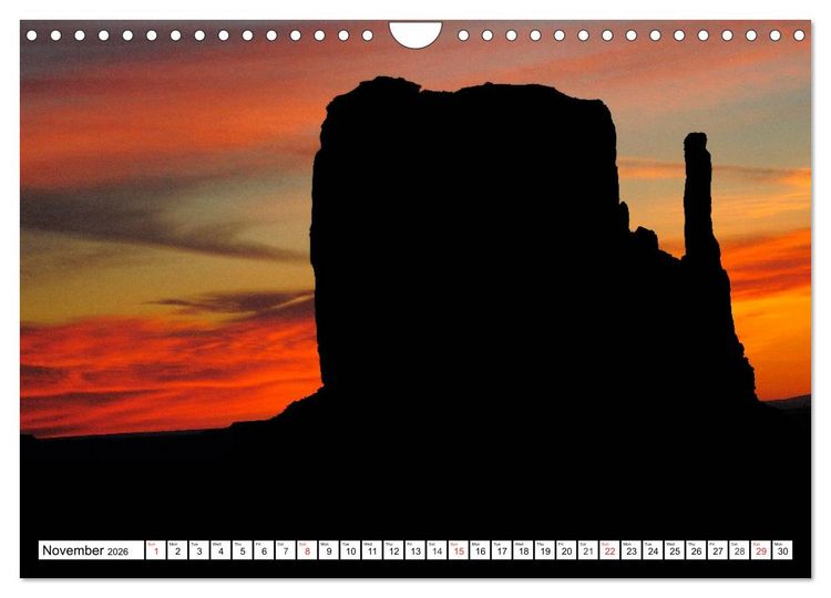 Produktbild: Spectacular Rock Formations in the Western US (Wall Calendar 2026 DIN A4 landscape), CALVENDO 12 Month Wall Calendar