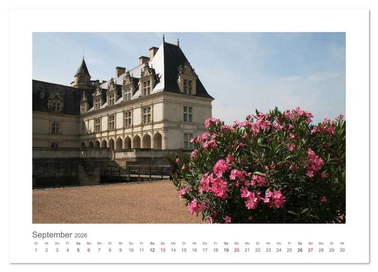 Produktbild: Unterwegs an der Loire (hochwertiger Premium Wandkalender 2026 DIN A2 quer), Kunstdruck in Hochglanz