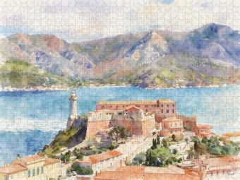 Produktbild: CALVENDO Puzzle Forte Falcone - Elba | 1000 Teile Lege-Gr&ouml;&szlig;e 64x48cm Foto-Puzzle f&uuml;r gl&uuml;ckliche Stunden