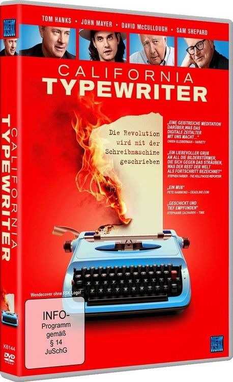 Produktbild: California Typewriter - Die Revolution wird mit der Schreibmaschine geschrieben
