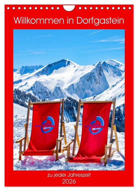 Produktbild: Willkommen in Dorfgastein (Wandkalender 2026 DIN A4 hoch), CALVENDO Monatskalender