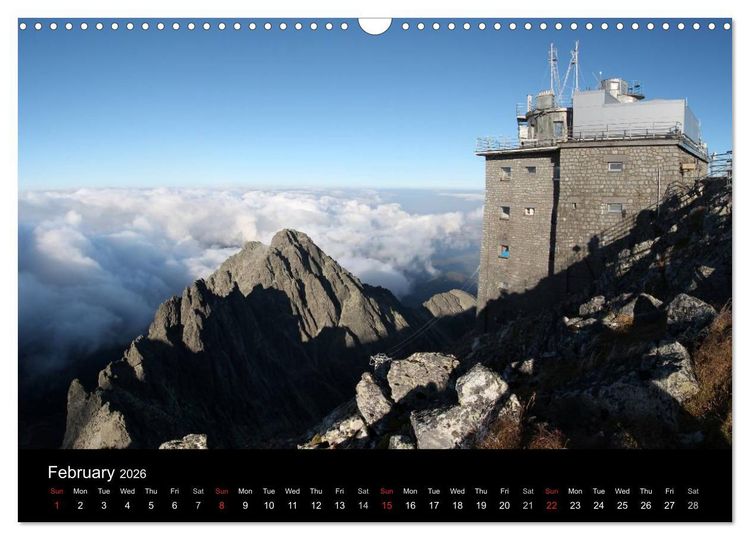 Produktbild: Monuments of Slovakia 2026 (Wall Calendar 2026 DIN A3 landscape), CALVENDO 12 Month Wall Calendar