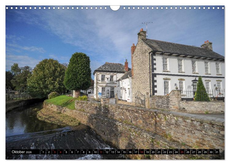 Produktbild: Blickpunkte Cornwall (Wandkalender 2026 DIN A3 quer), CALVENDO Monatskalender