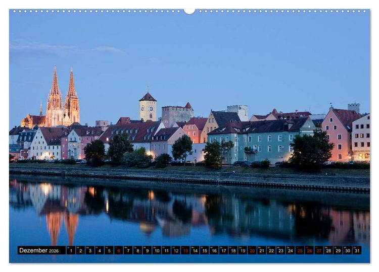 Produktbild: Freistaat Bayern (Wandkalender 2026 DIN A2 quer), CALVENDO Monatskalender