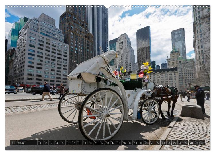 Produktbild: New York (Wandkalender 2026 DIN A2 quer), CALVENDO Monatskalender