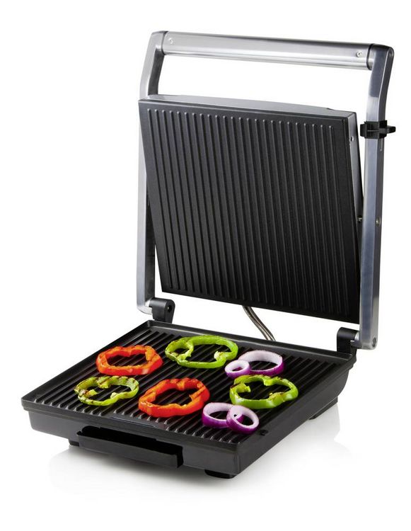 Produktbild: DOMO DO9225G Elektro Grill Cool-Touch-Geh&auml;use, Antihaftbeschichtung, Kontrollleuchte Schwarz