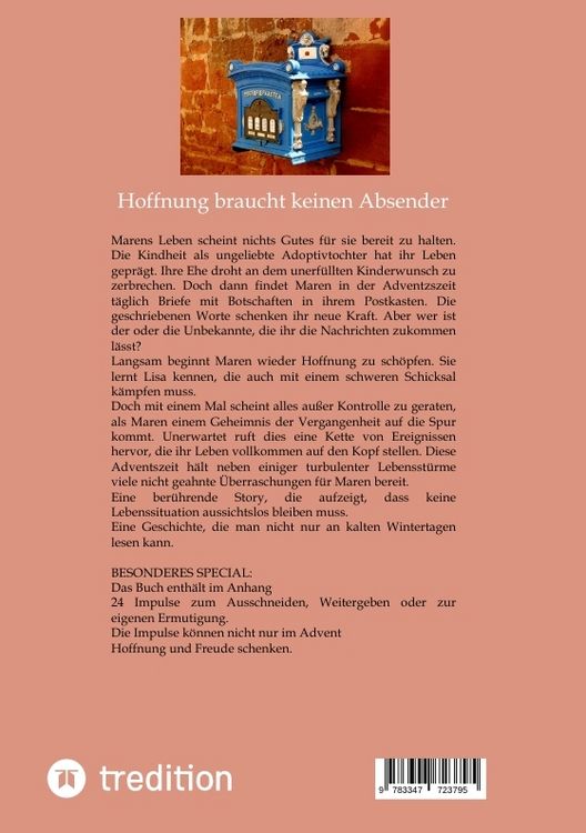 Produktbild: Winterroman Hoffnung braucht keinen Absender