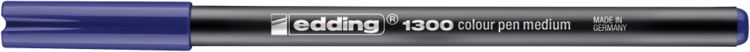 Produktbild: edding 1300 Fasermaler medium blau