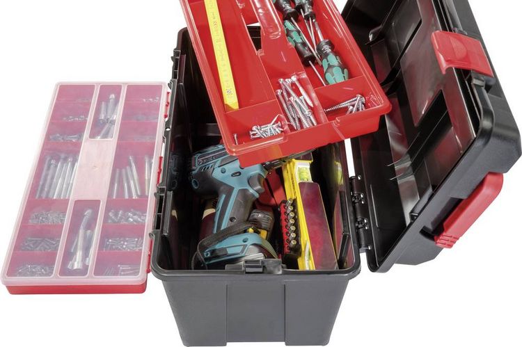 Produktbild: Parat PROFI-LINE Allround M 5811000391 Universal Werkzeugkoffer unbest&uuml;ckt 1 St&uuml;ck (B x H x T) 445 x 230 x 230 mm