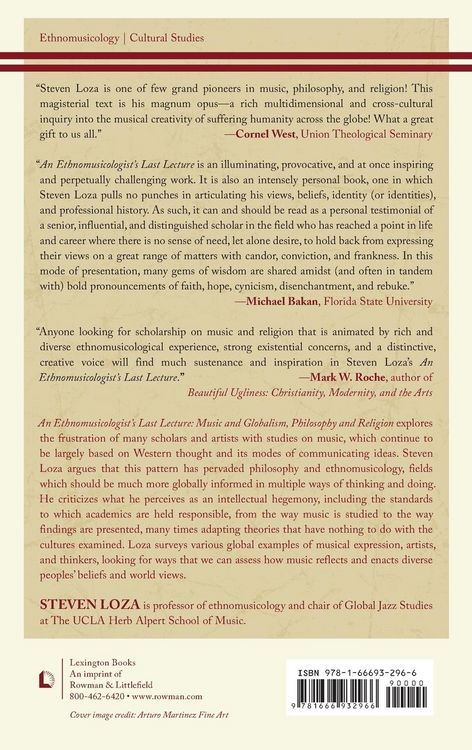 Produktbild: Ethnomusicologist's Last Lecture
