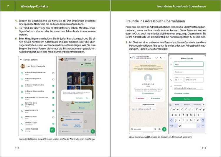 Produktbild: WhatsApp - optimal nutzen - 7. Auflage - neueste Version 2025; auch alle neuen KI-Funktionen erkl&auml;rt