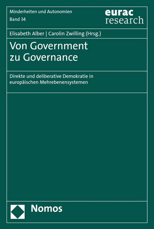 Produktbild: Von Government zu Governance
