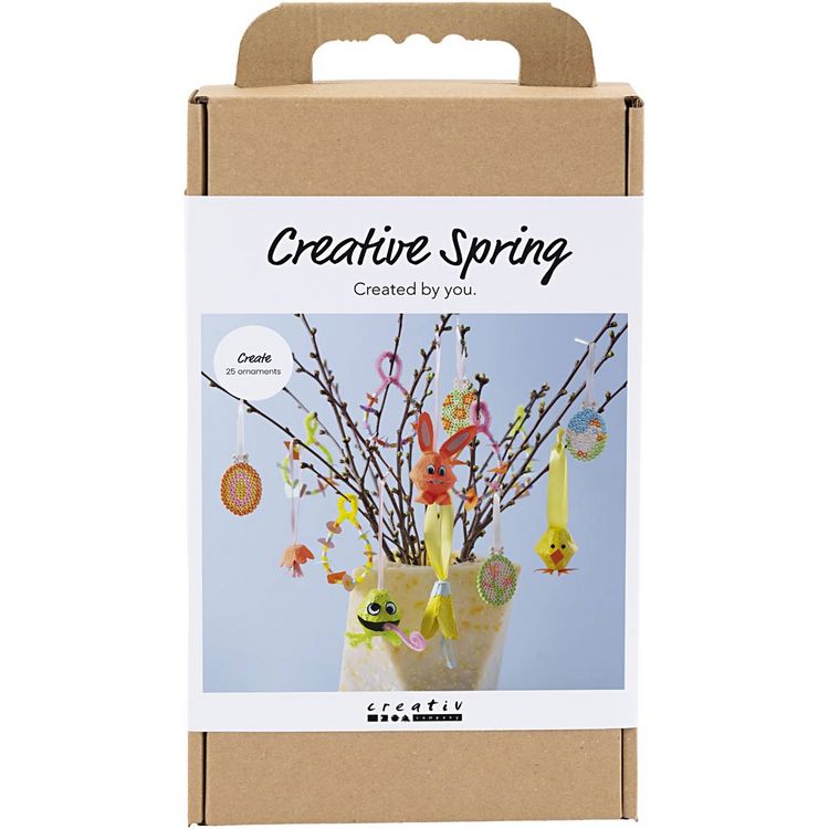 Produktbild: Creativ Company Kreativ Mix Kreativer Fr&uuml;hling, sortierte Farben