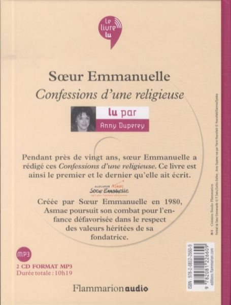 Produktbild: Confessions d'une religieuse