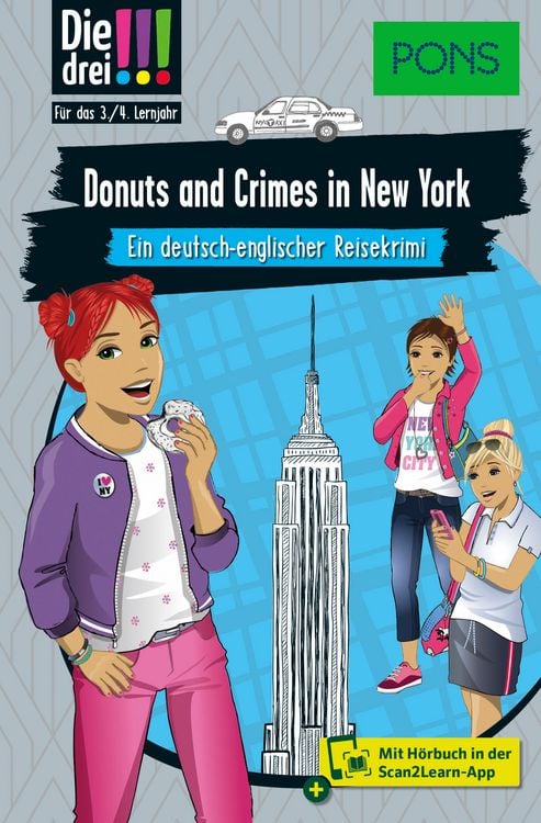 Produktbild: PONS Die Drei !!! - Donuts and Crimes in New York