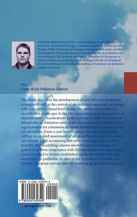 Produktbild: Costs of Air Pollution Control